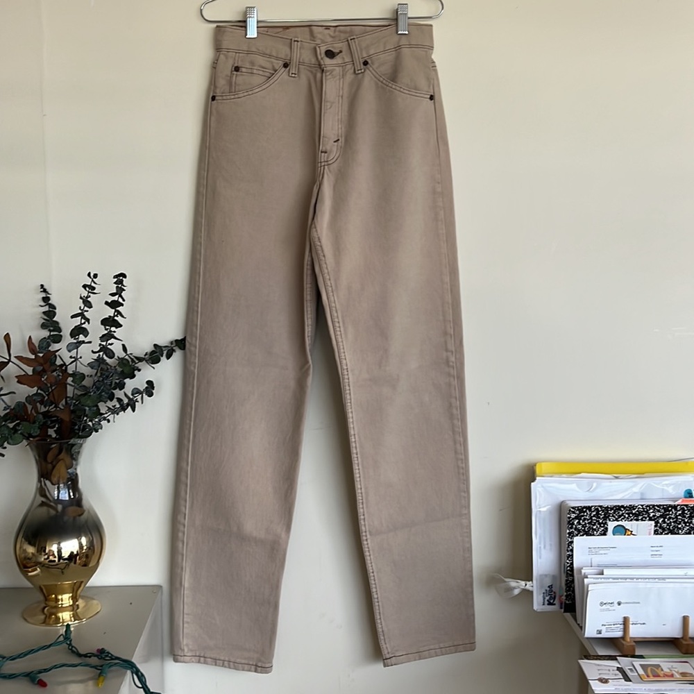 Rare Levi Orange Label Vintage 555 Jeans